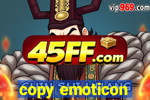 copy emoticon